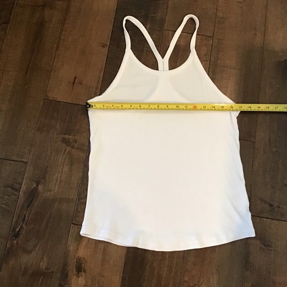 ZYIA white ribbed tank top - Picture 6 of 7